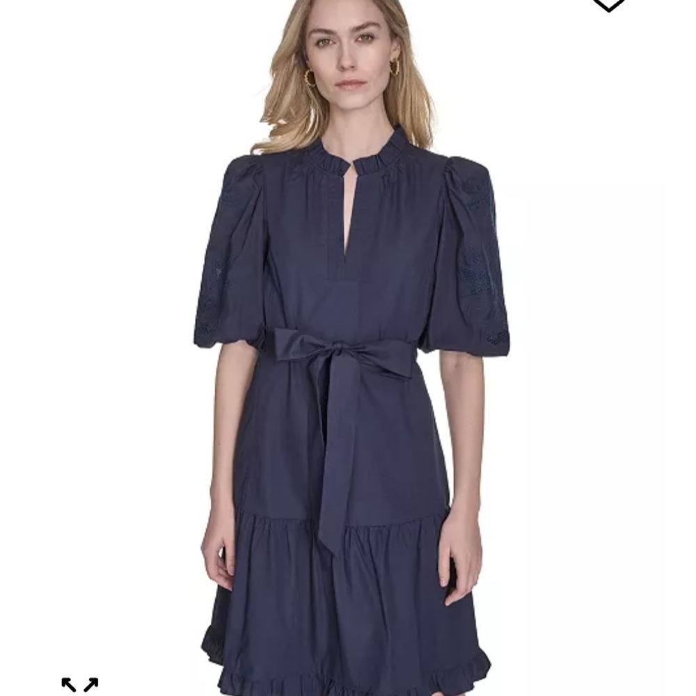 Elegant Navy Blue Dress Vince Camuto